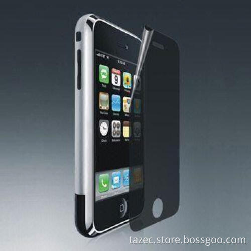 Privacy PET Mobile Phone Screen Protector, Made of Japanese PET Material